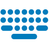 Ícone de Teclado Virtual